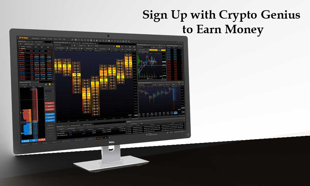 Sign Up with Crypto Genius to Earn Money