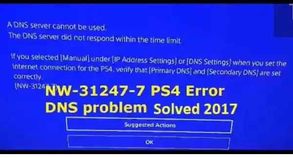 DNS error