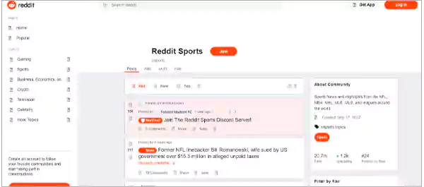 Reddit sports1
