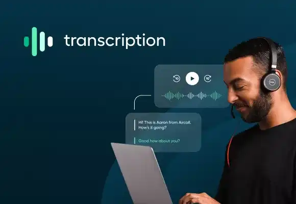 Transcription feature of Aircall
