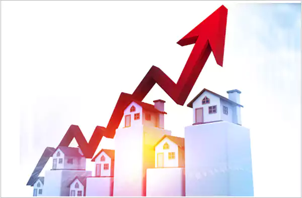 Rental prices are increasing over time