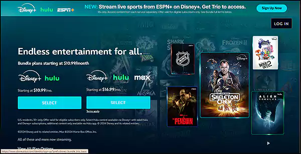 Disney+ Site