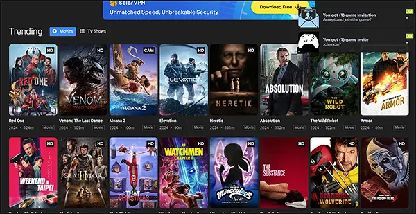 MyFlixer Site